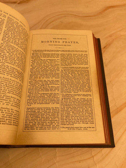 The Book of Common Prayer 1873 - Psams book (Ref x334)