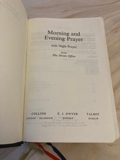 Morning and Evenning Prayer book 1982 - (Ref x332)