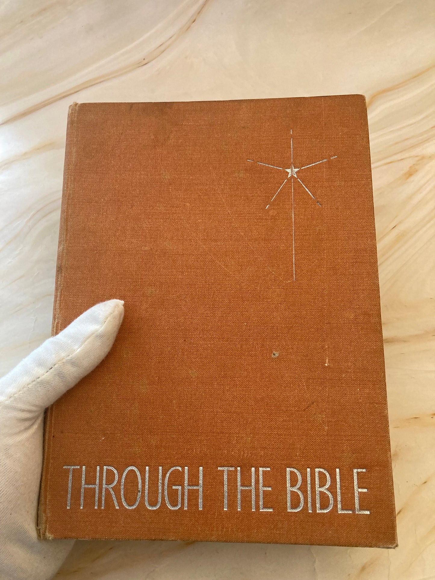 1951 Through The Bible book Illustration Bible Introduction book - (Ref x326)