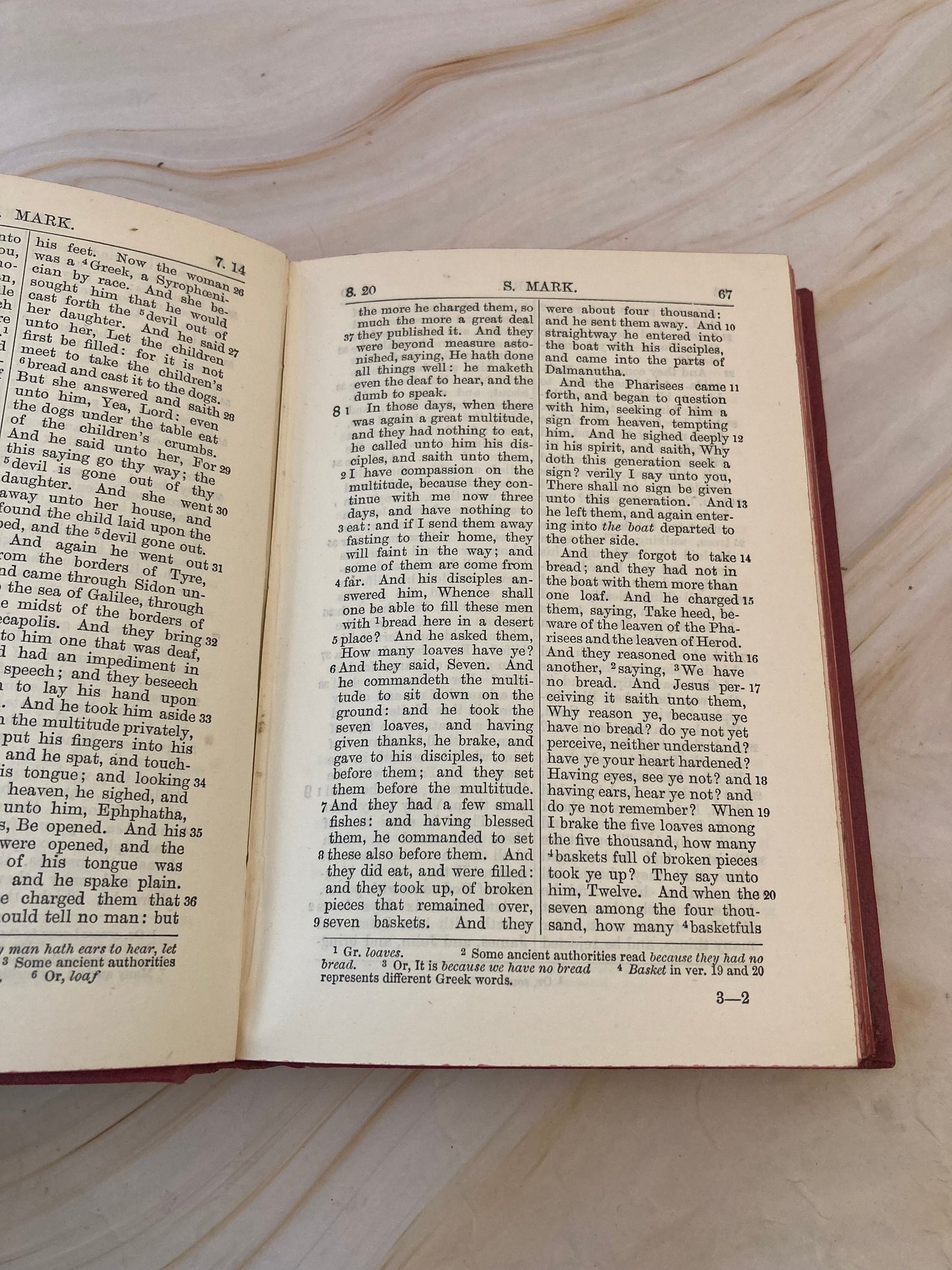 1881 Oxford New Testament Bible King Edward Vintage Red Bible - (Ref x325)