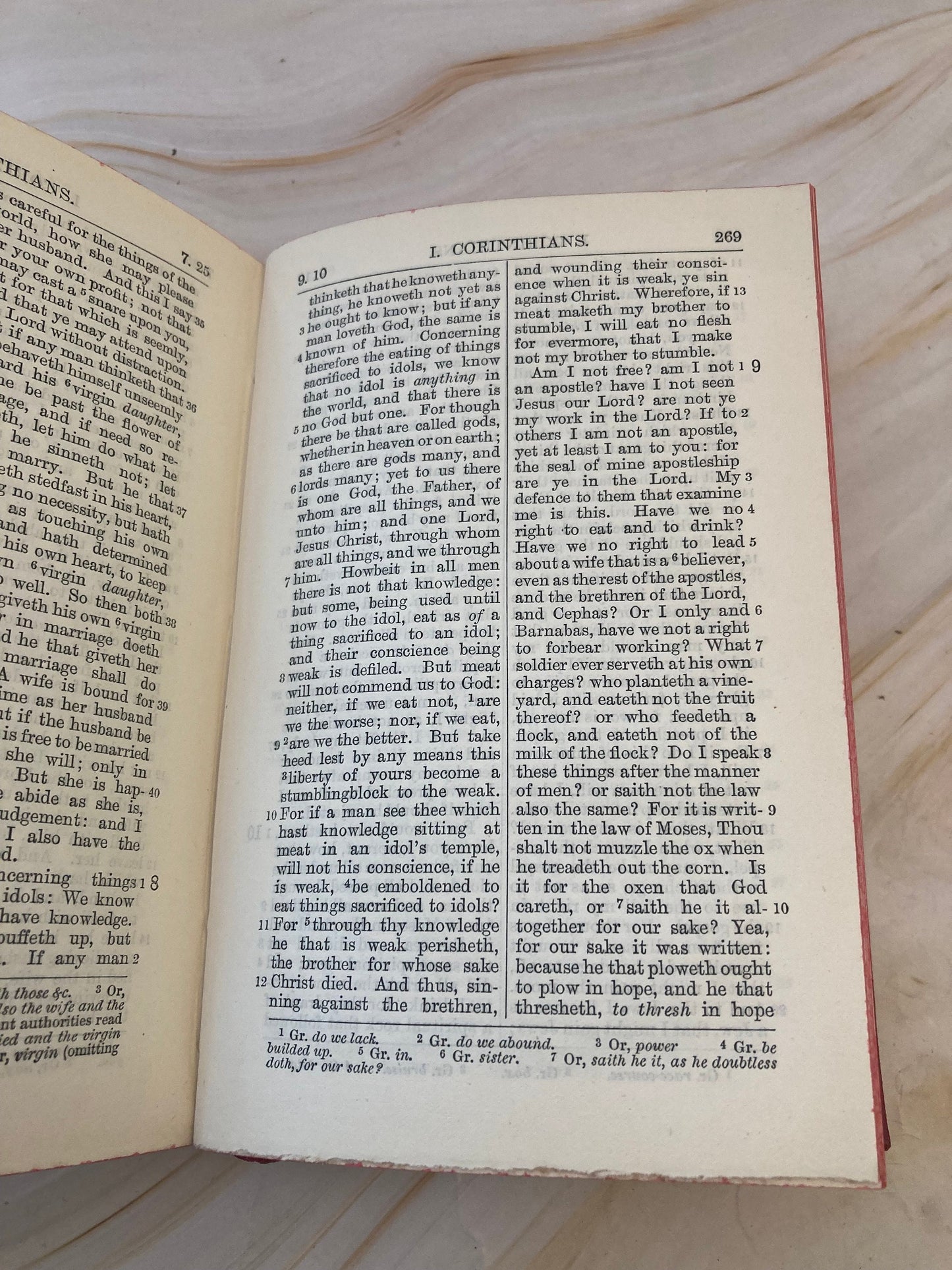 1881 Oxford New Testament Bible King Edward Vintage Red Bible - (Ref x325)