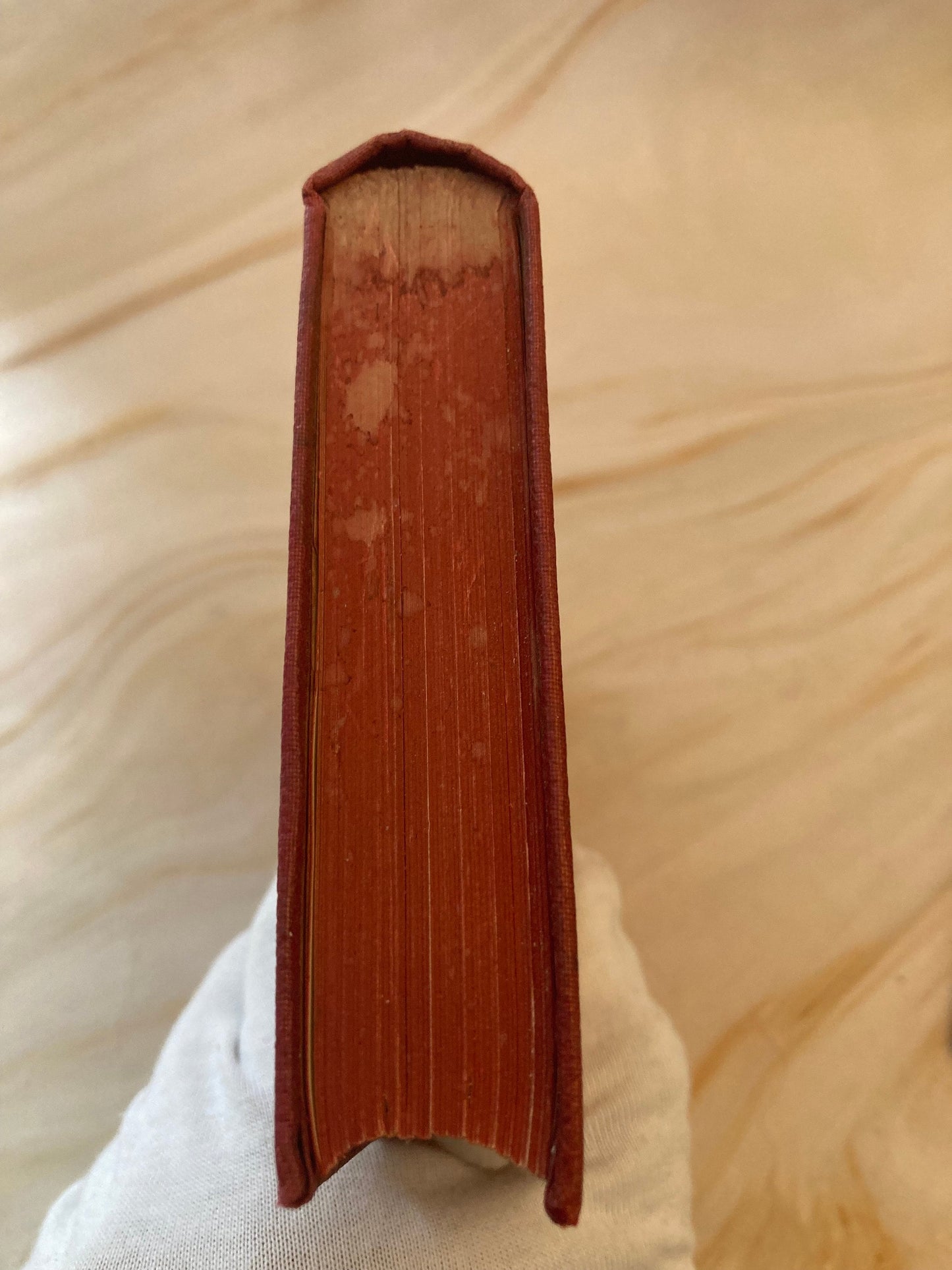 1881 Oxford New Testament Bible King Edward Vintage Red Bible - (Ref x325)