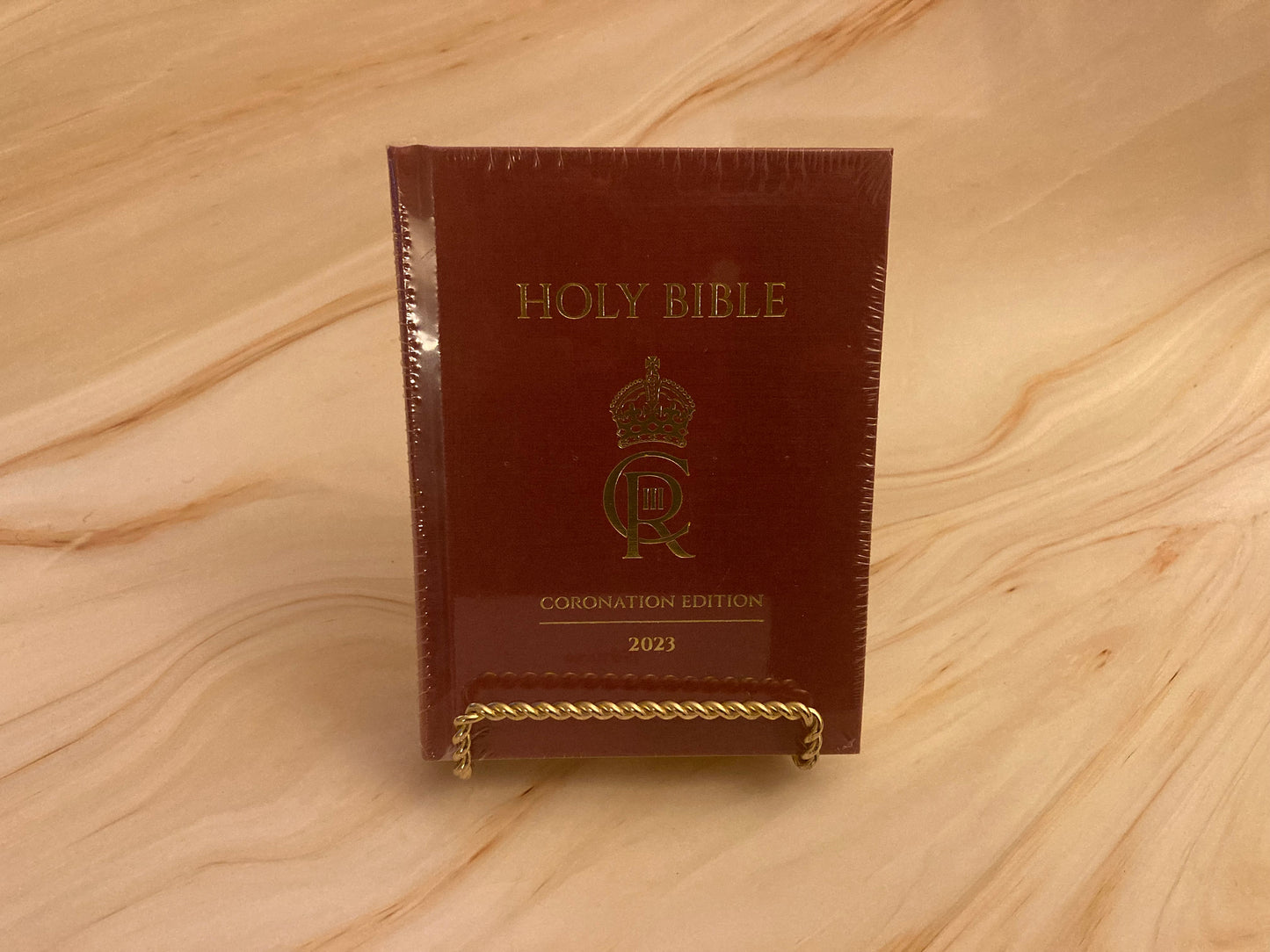 Holy Bible King Charles 2023 Coronation Edition - Brand New & Sealed - Limited Edition Collectible Bible (Ref x311)