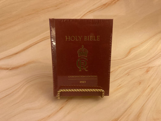 Holy Bible King Charles 2023 Coronation Edition - Brand New & Sealed - Limited Edition Collectible Bible (Ref x311)