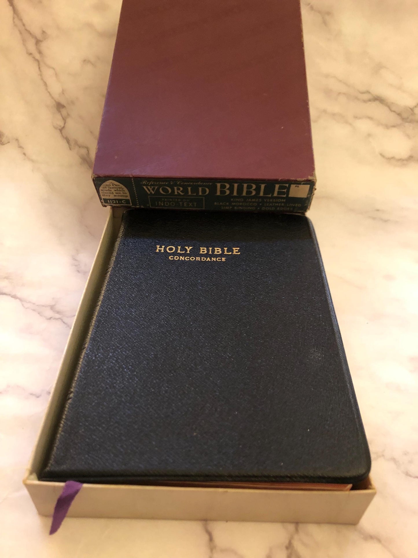 KJV Holy Bible Concordance 1945 - (Ref x385)