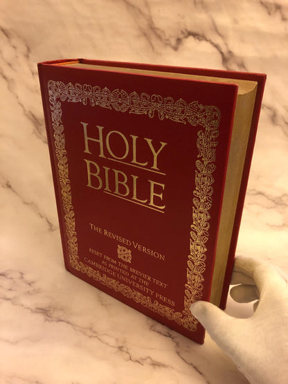 Large Red Holy Bible Revised Version 1981 - (Ref x378)