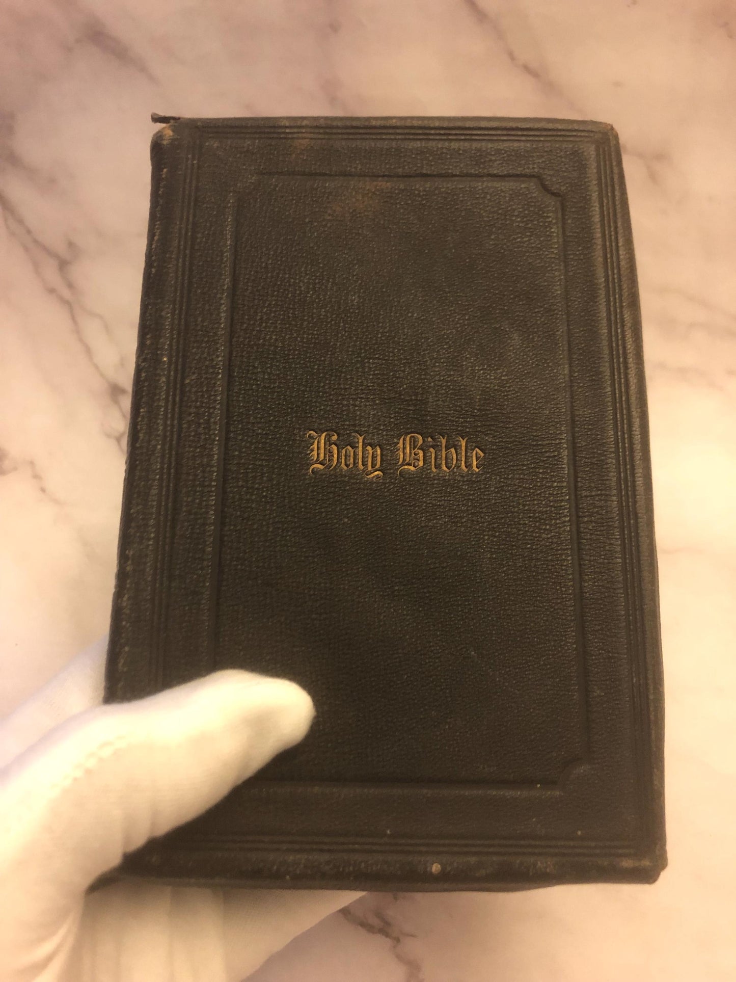 1860 Holy Bible - (Ref x464)