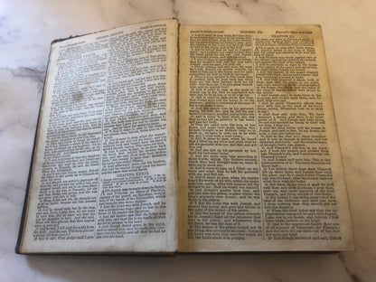 1864 Holy Bible Pocket Size - (Ref x465)