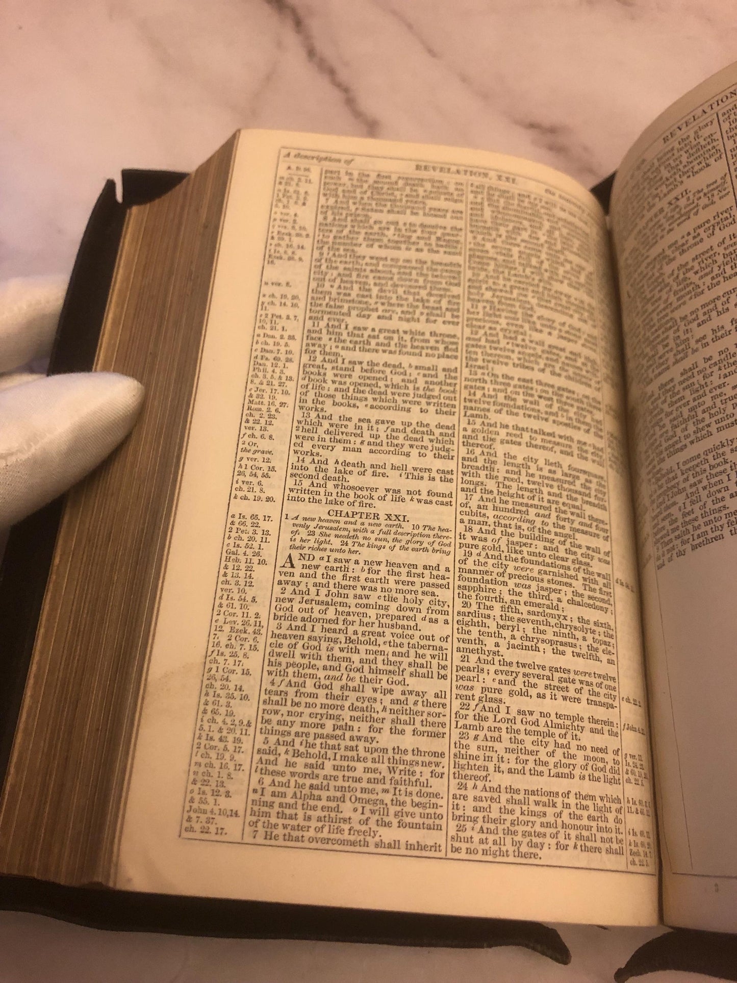 1860 Holy Bible - (Ref x464)