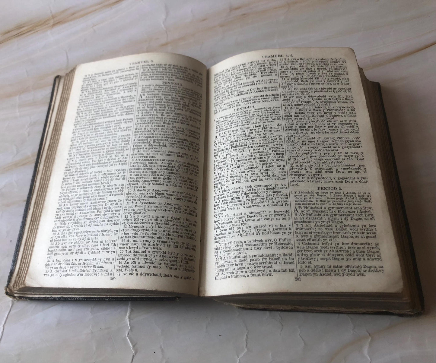 1804 Welsh Language Bible - (Ref x440)