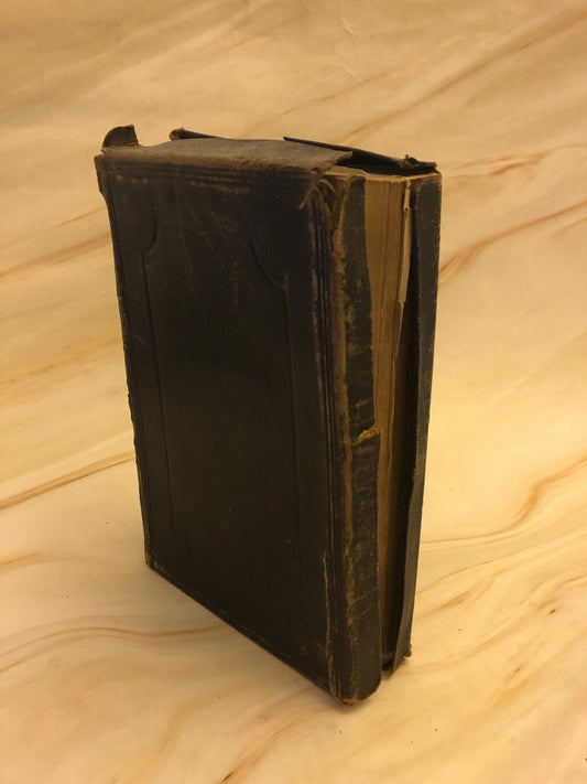 1800s Vintage Holy Bible - (Ref x406)