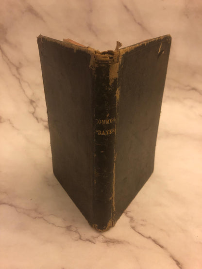 1871 Book of Common Prayer Phonetic Shorthand Rare Antique Prayer Book 1800s - (Ref x455)