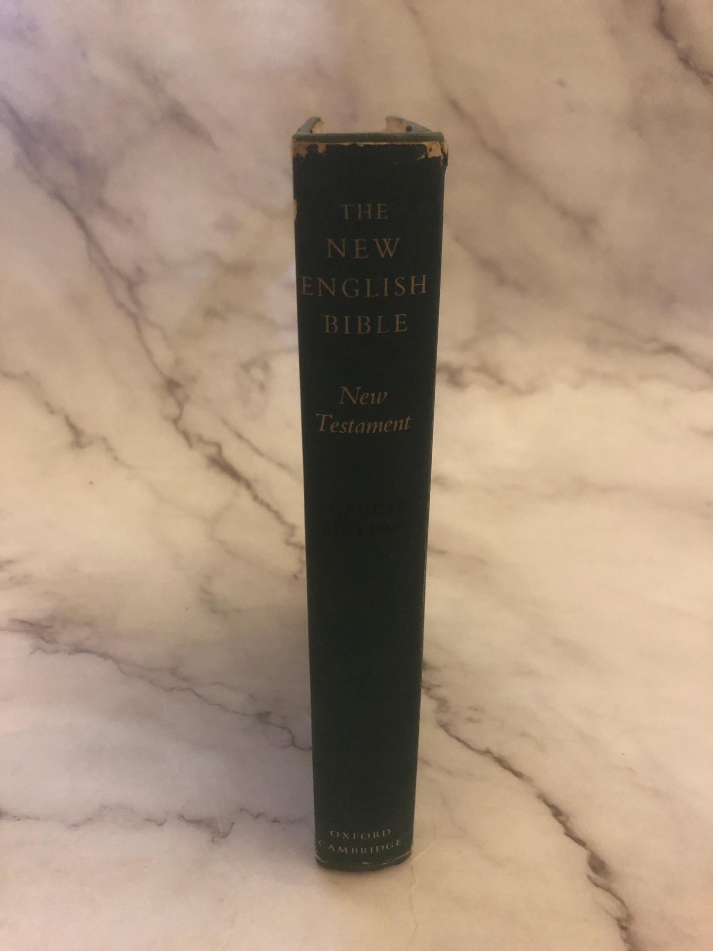 1961 New English Bible New Testament Hardcover Vintage Bible Christian Book - (Ref x447)