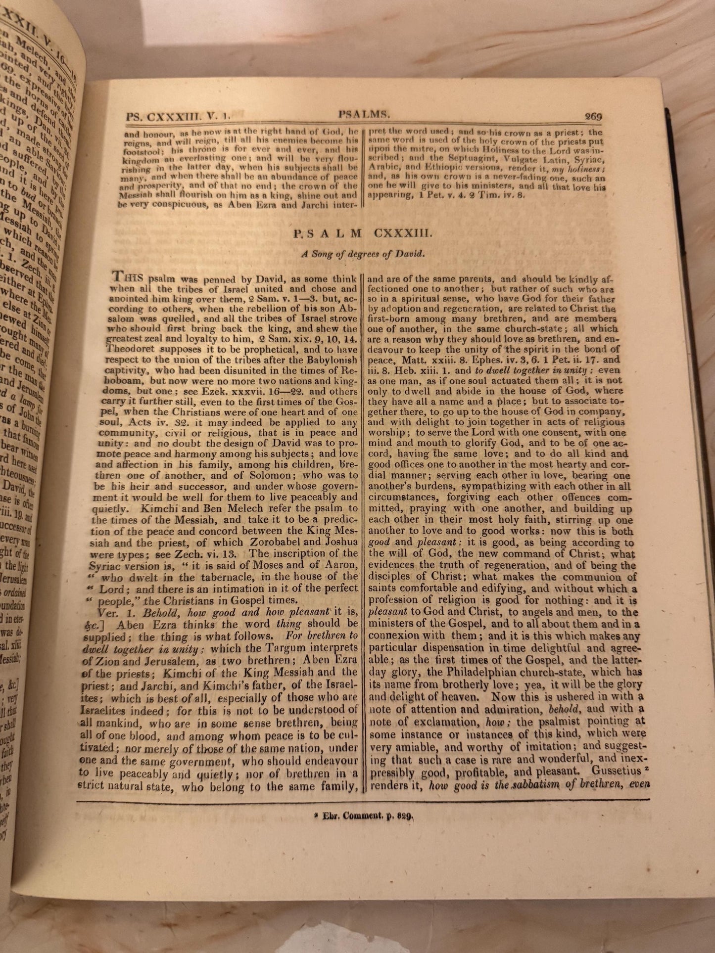 1810 John Gill Exposition of the Old Testament Vol IV Antique Bible Commentary - Ref X705