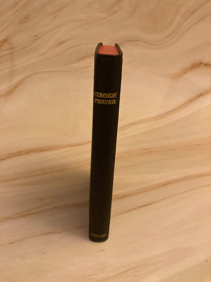 Antique Book of Common Prayer – Pocket Size Hymn Book – Vintage Christian Prayer Book - (Ref X33)