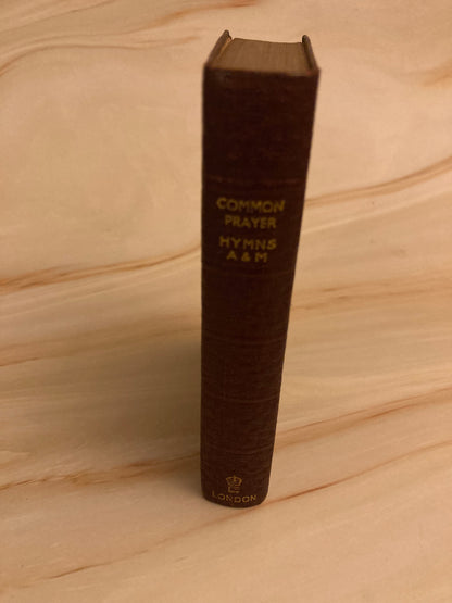 Vintage Book of Common Prayer & Hymns – Eyre and Spottiswoode – Pocket Size Prayer Book - Ref X34