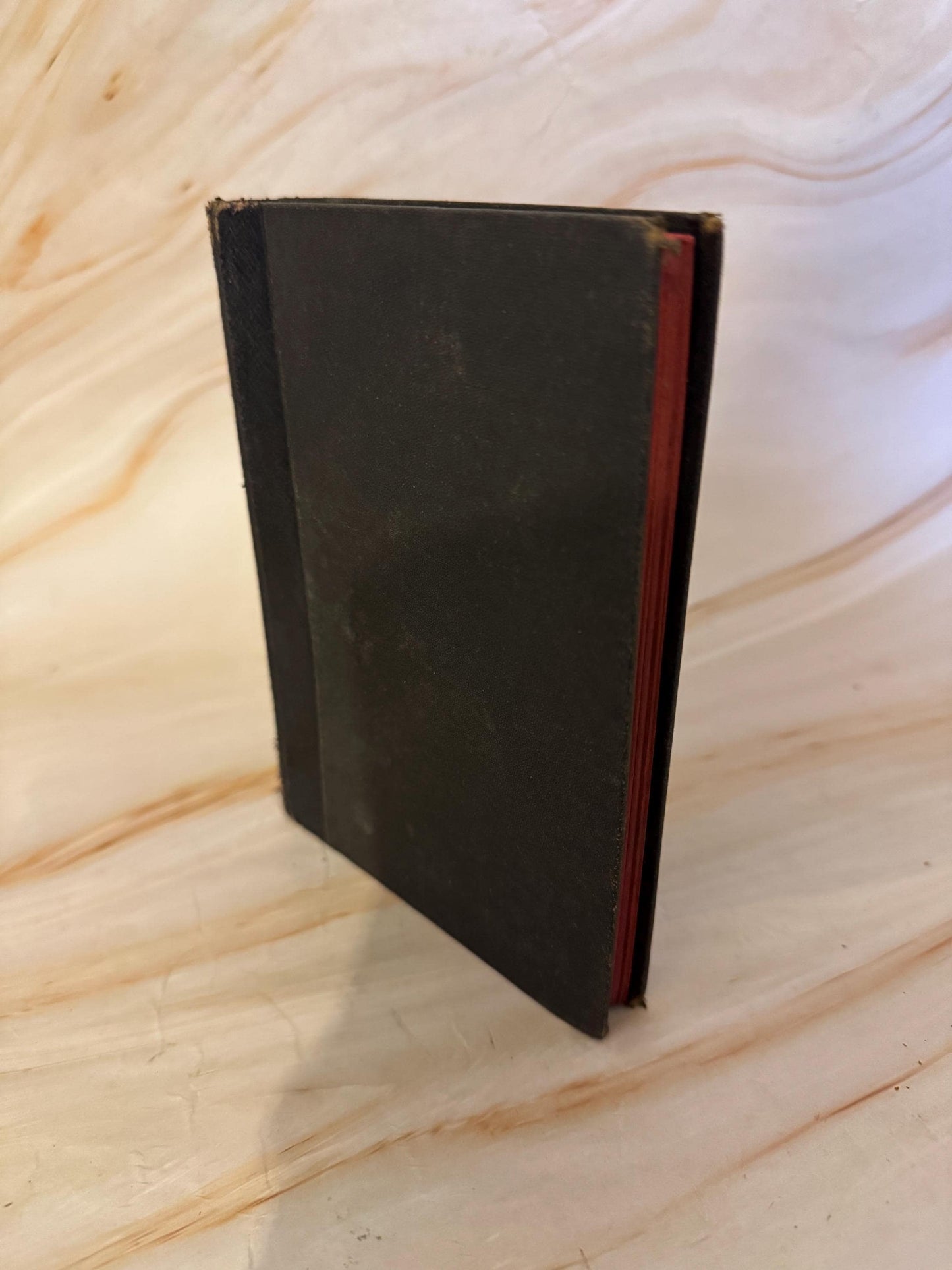 1909 Church Praise Hymn Book Antique Presbyterian Sunday School Hymnal Red Page Edges - Ref x693