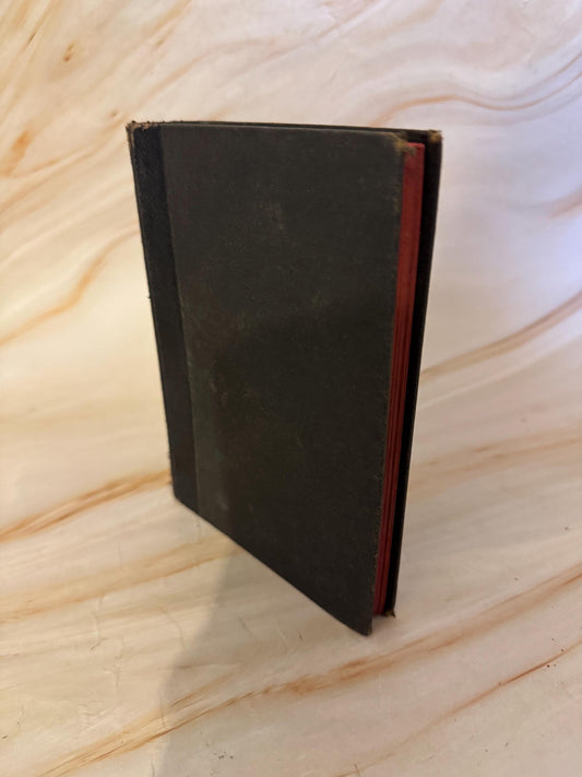 1909 Church Praise Hymn Book Antique Presbyterian Sunday School Hymnal Red Page Edges - Ref x693