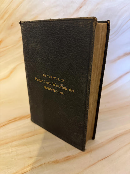 1924 Holy Bible Antique King James Bible Philip Lord Wharton Presentation Edition - Ref X690