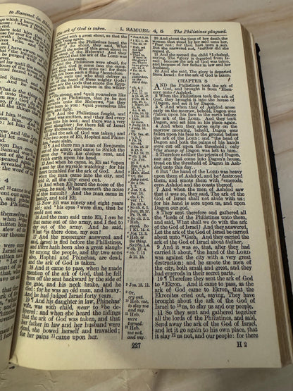 1924 Holy Bible Antique King James Bible Philip Lord Wharton Presentation Edition - Ref X690