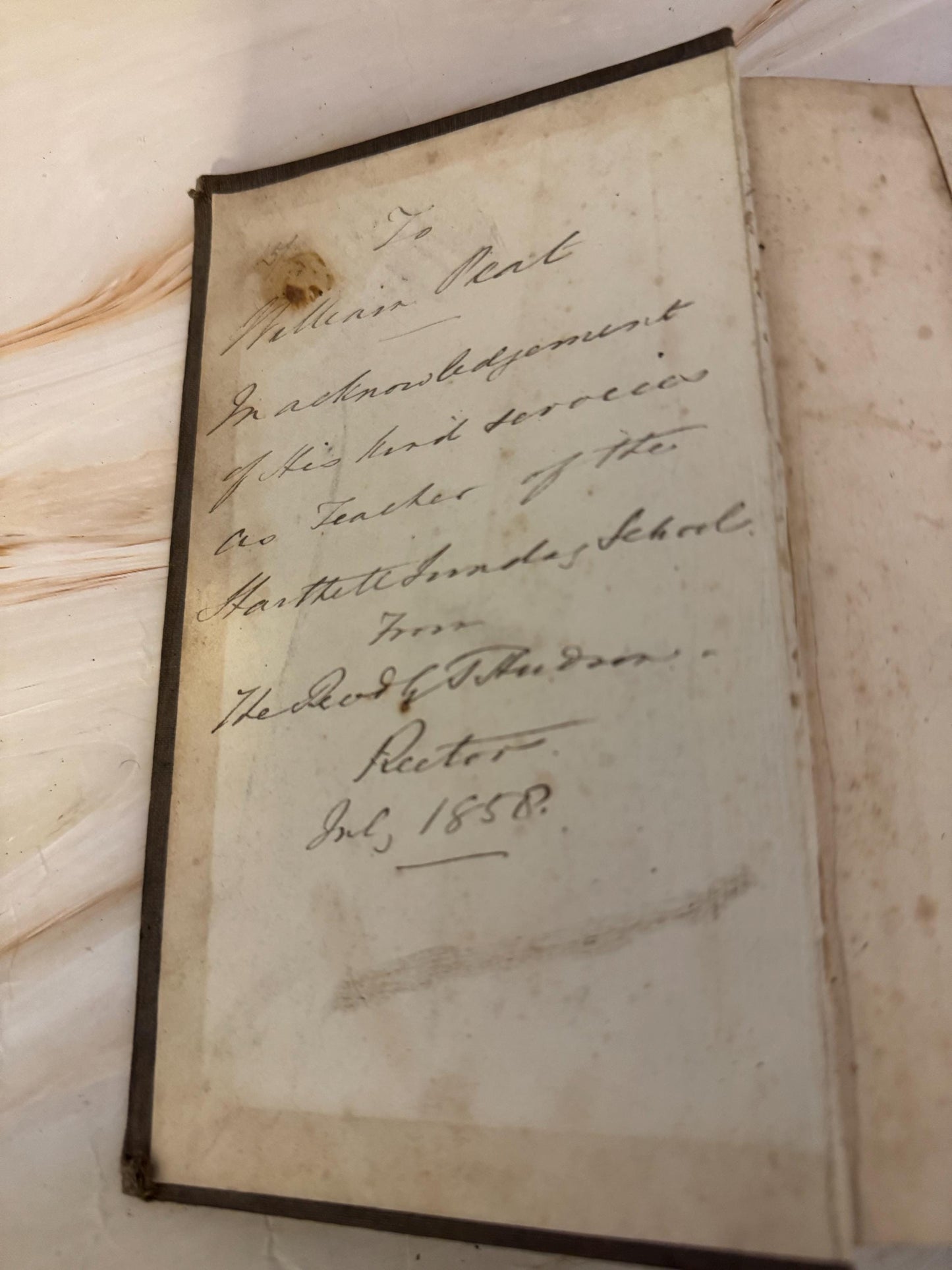 1858 The Bible Hand-Book Joseph Angus Antique Religious Theology Study Book- Ref X689