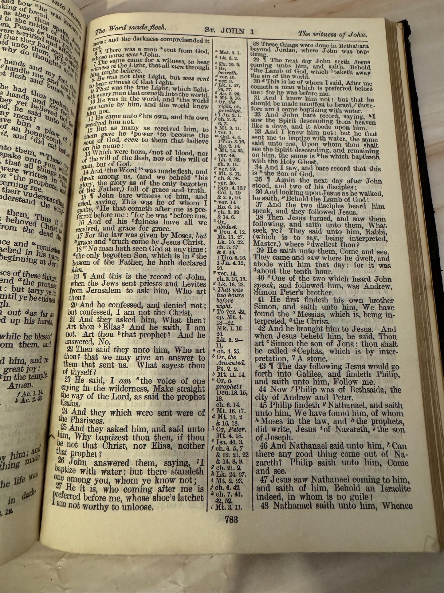 1924 Holy Bible Antique King James Bible Philip Lord Wharton Presentation Edition - Ref X690