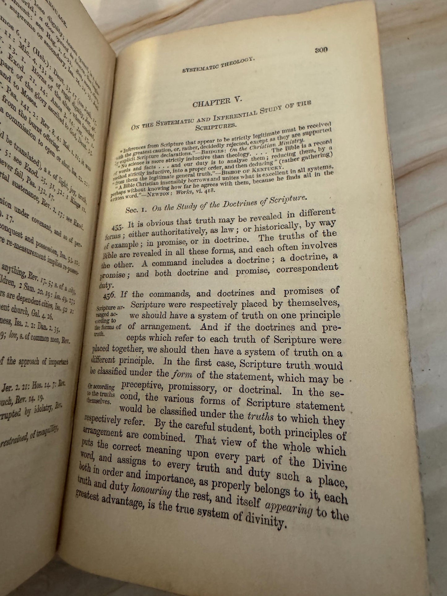 1858 The Bible Hand-Book Joseph Angus Antique Religious Theology Study Book- Ref X689