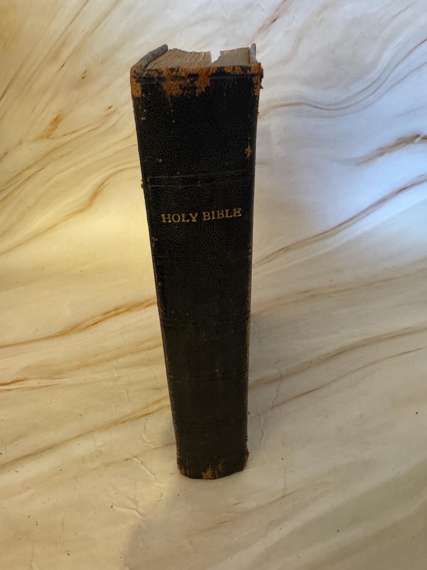 1898 Oxford Holy Bible Antique KJV Bible With Handwritten Marginal Notes - Ref X688