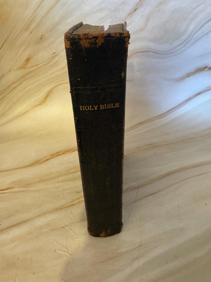 1898 Oxford Holy Bible Antique KJV Bible With Handwritten Marginal Notes - Ref X688