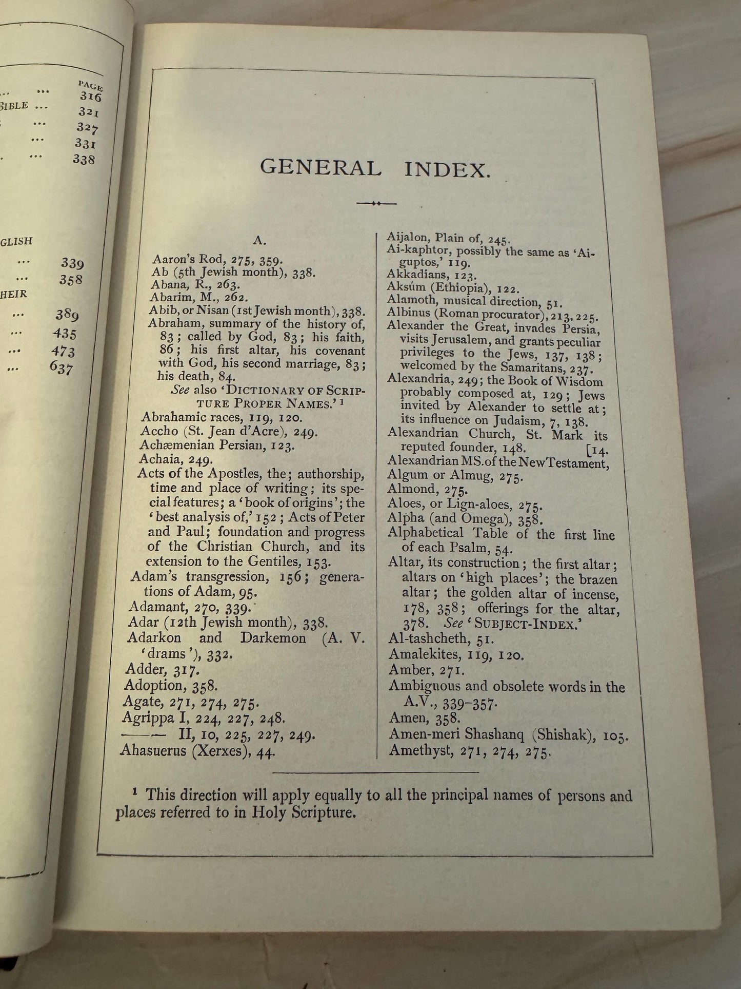 1908 Oxford Helps To The Study Of The Bible Antique Religious Reference Book Gold Gilt Pages - Ref X685