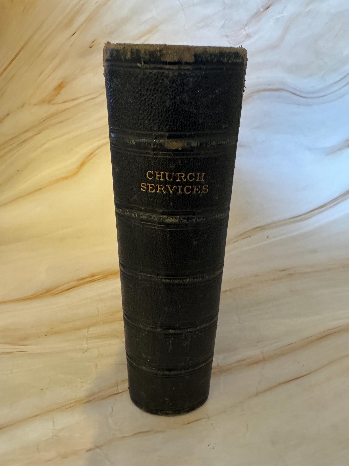 1800s Oxford New Testament And Book Of Common Prayer Antique Church Of England Bible - Ref X684