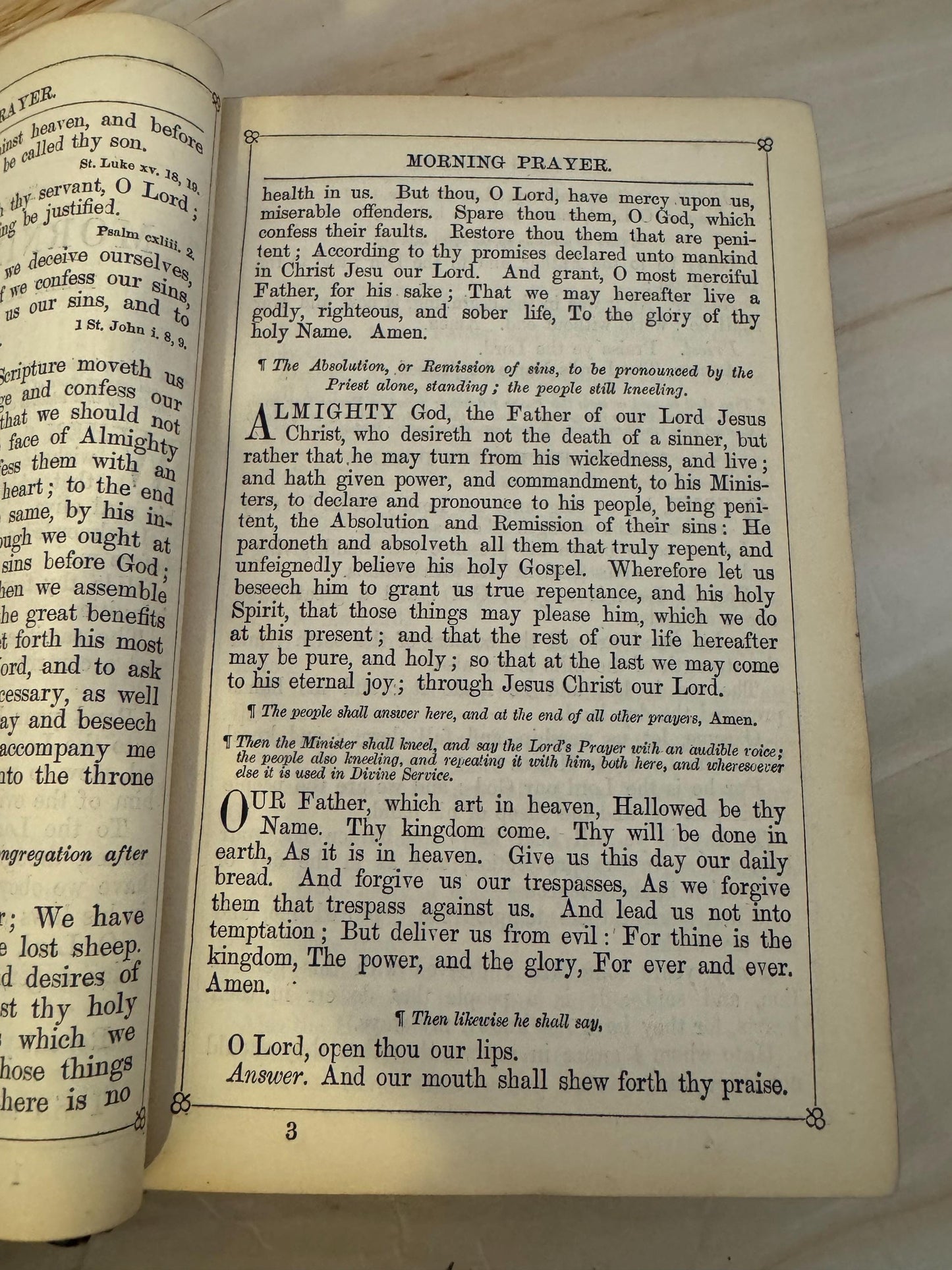 1800s Oxford New Testament And Book Of Common Prayer Antique Church Of England Bible - Ref X684