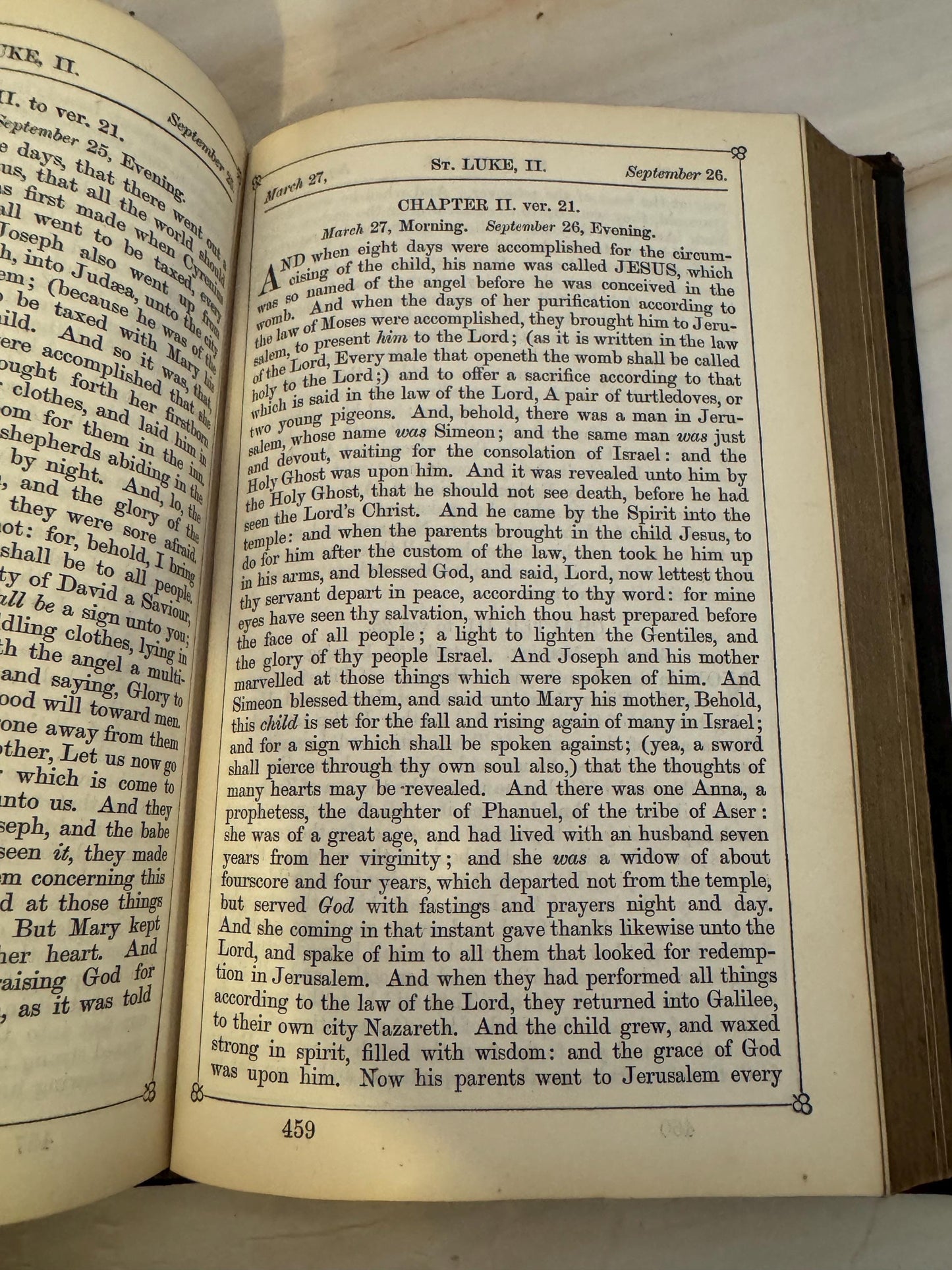 1800s Oxford New Testament And Book Of Common Prayer Antique Church Of England Bible - Ref X684