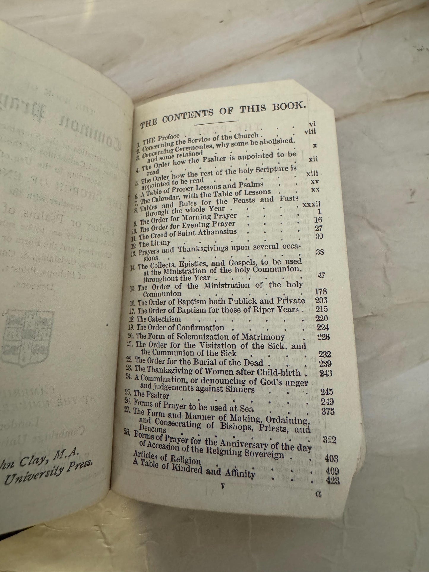 Antique Common Prayer and Hymns A&M Book Set c1900s Cambridge University Press - Ref X681
