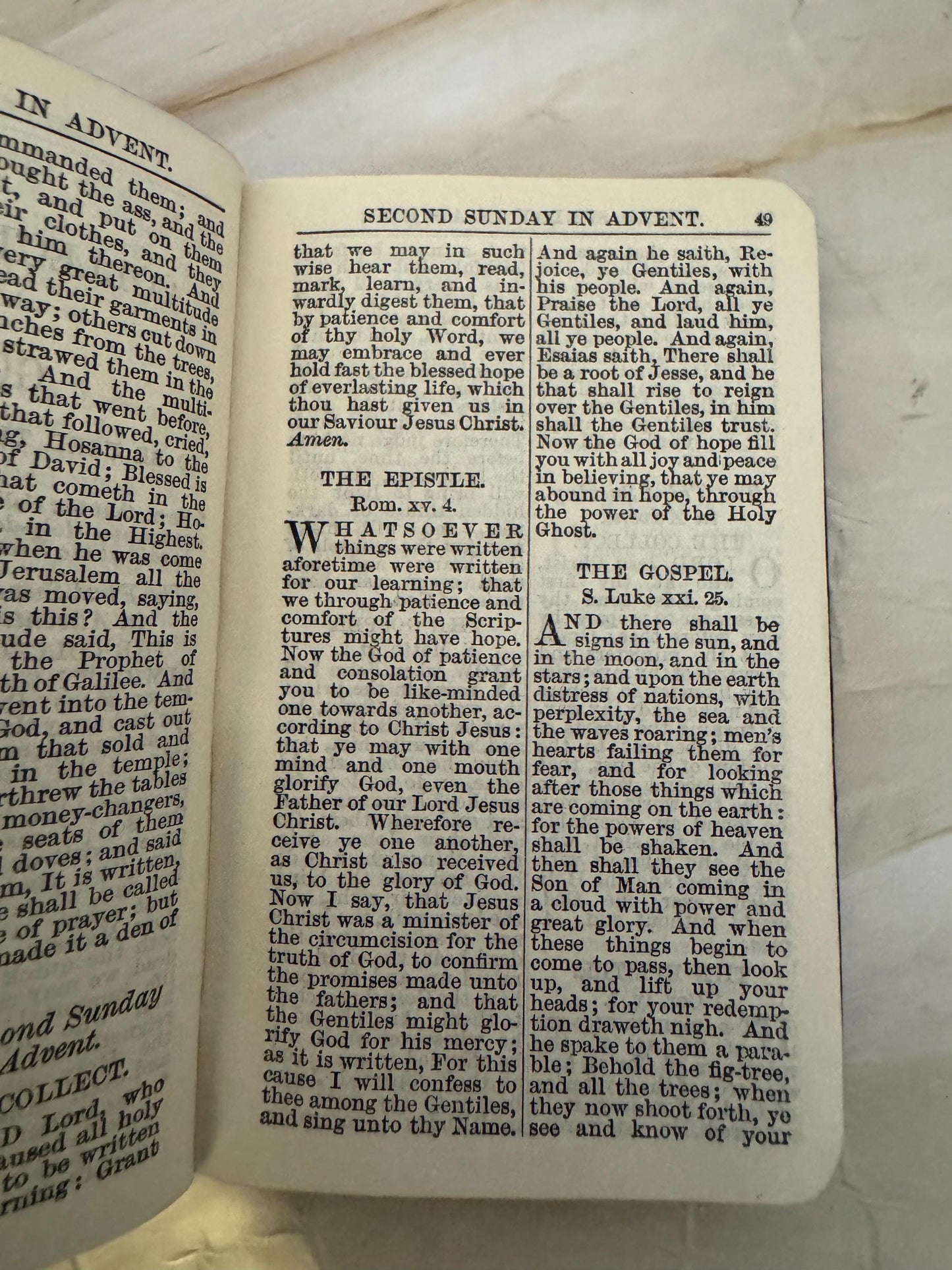 Antique Common Prayer and Hymns A&M Book Set c1900s Cambridge University Press - Ref X681