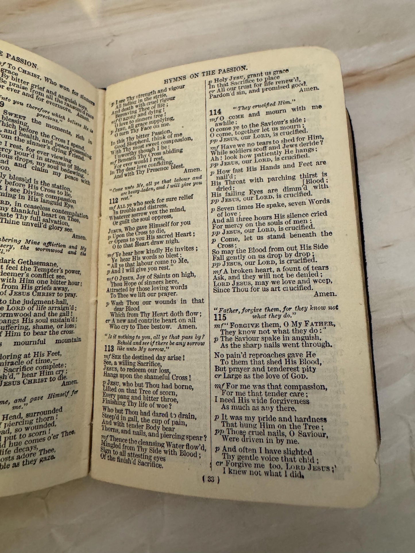 Antique Book of Common Prayer c1900s Oxford University Press Vintage Church Prayer Book - Ref X680
