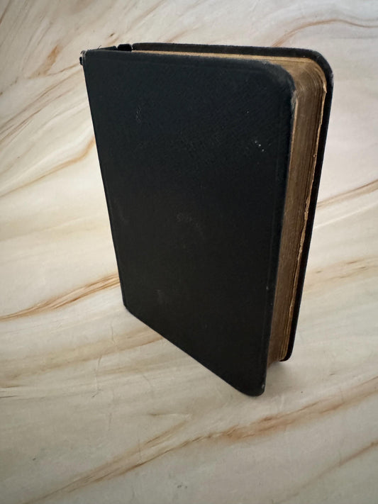 1905 Holy Bible British and Foreign Bible Society Antique King James Bible Black Leather KJV - Ref x678