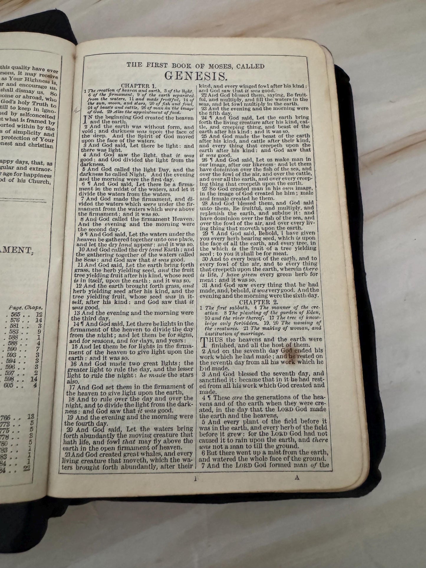 1904 Holy Bible Oxford University Press Antique King James Bible Black Leather Small KJV Bible - Ref x674