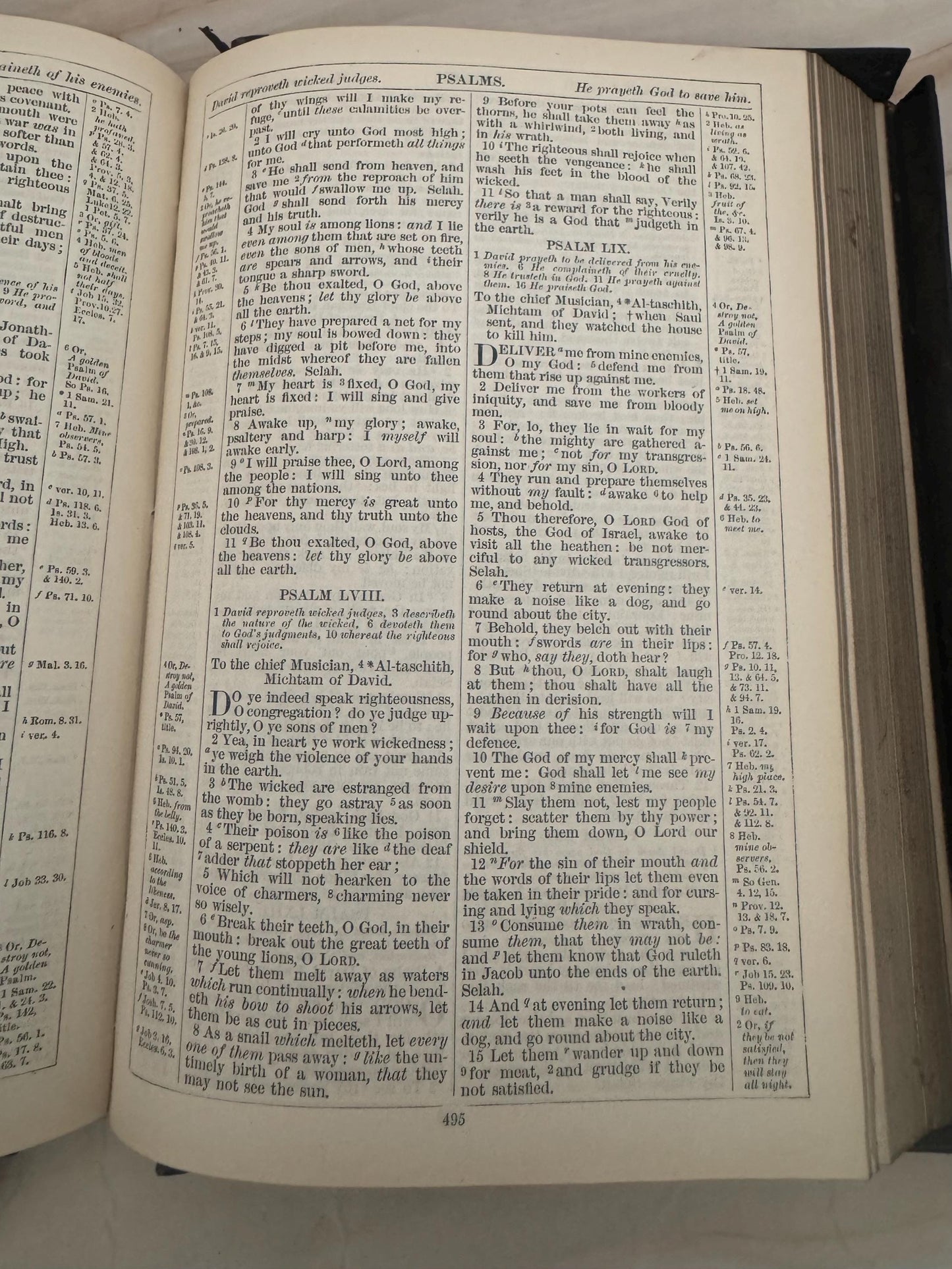 1894 Oxford Holy Bible Antique Yapp Cover KJV Bible - Ref X672