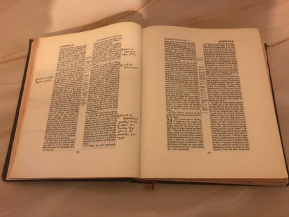 1952 RSV Holy Bible Cross Reference Vintage Christian Bible Study Bible - (Ref x441)