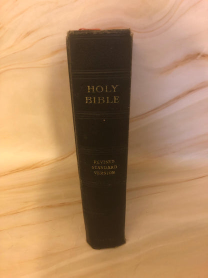 1952 RSV Holy Bible Cross Reference Vintage Christian Bible Study Bible - (Ref x441)