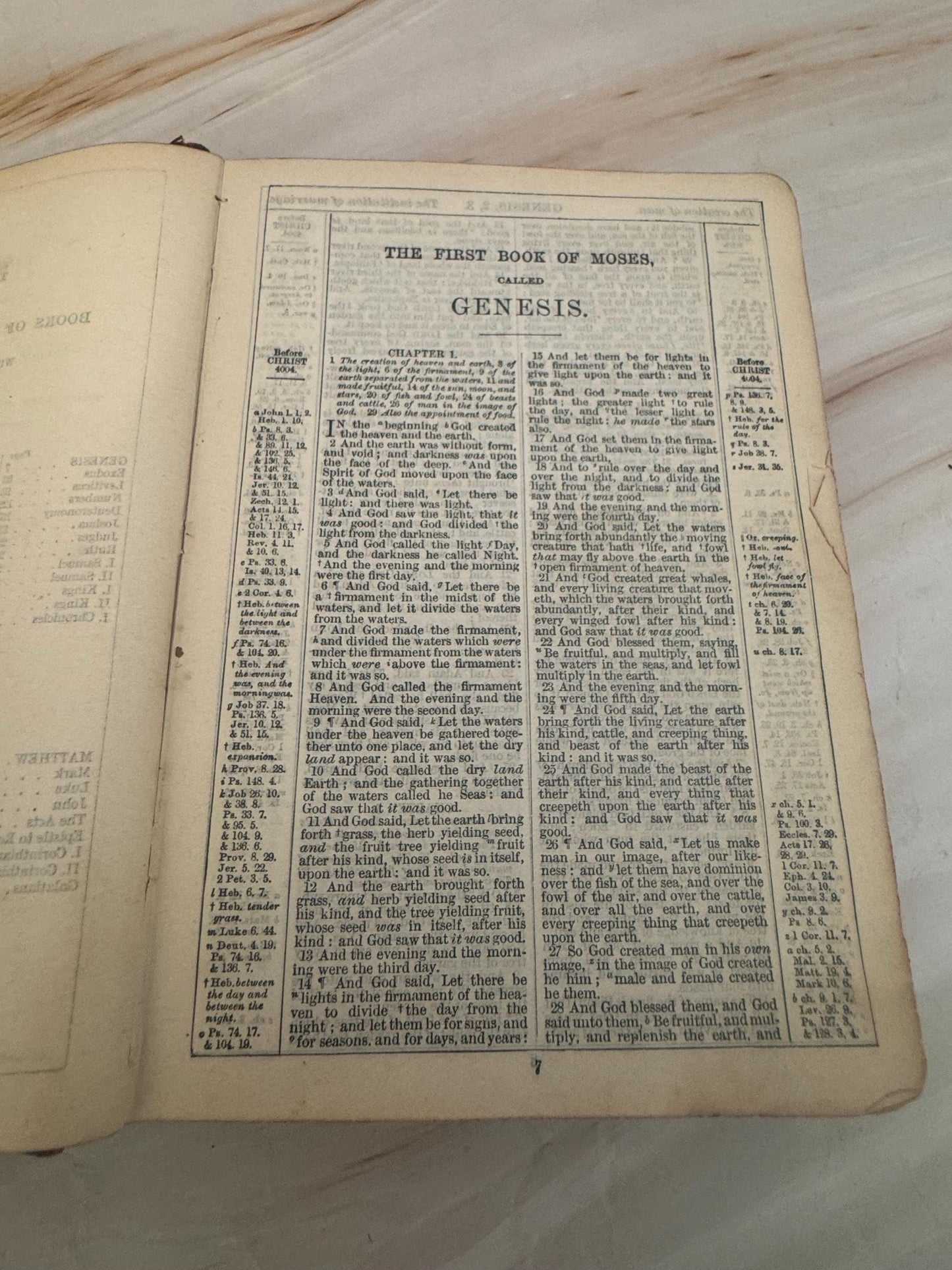 1897 Queen Victoria Jubilee Holy Bible Antique Victorian King James Bible Leather Bound - Ref X668