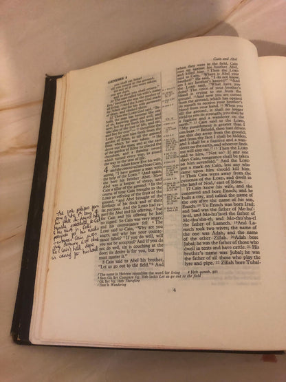 1952 RSV Holy Bible Cross Reference Vintage Christian Bible Study Bible - (Ref x441)