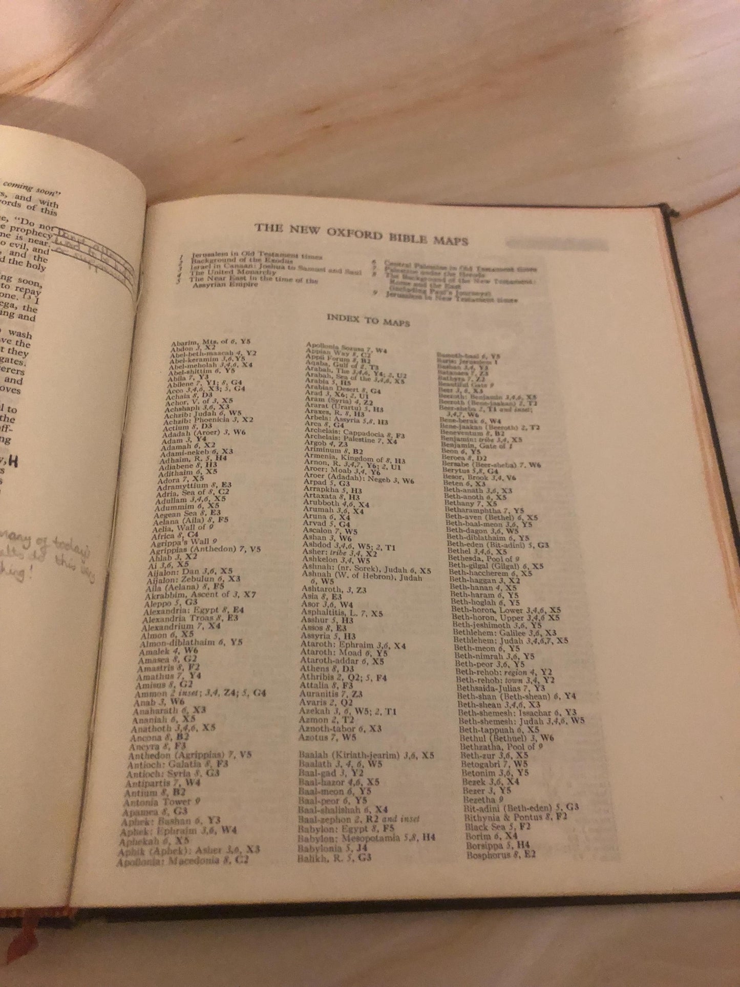1952 RSV Holy Bible Cross Reference Vintage Christian Bible Study Bible - (Ref x441)