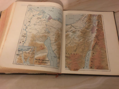 1952 RSV Holy Bible Cross Reference Vintage Christian Bible Study Bible - (Ref x441)