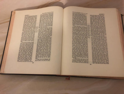 1952 RSV Holy Bible Cross Reference Vintage Christian Bible Study Bible - (Ref x441)
