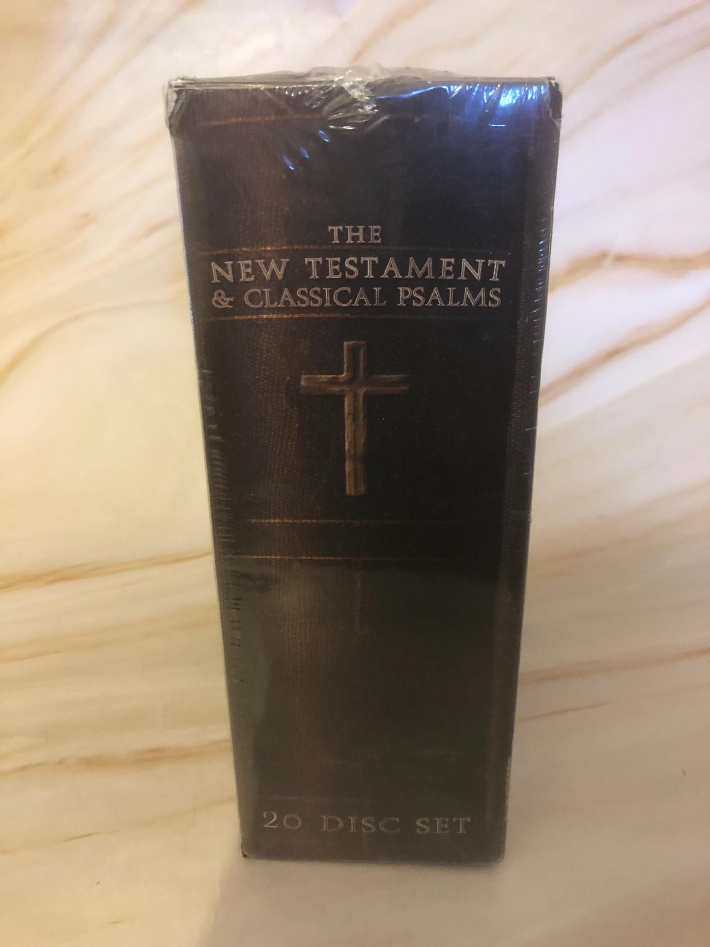 Audio Bible CD Set New Testament Psalms Christian Audio Bible 20 Disc Bible CD Boxset - (Ref x438)