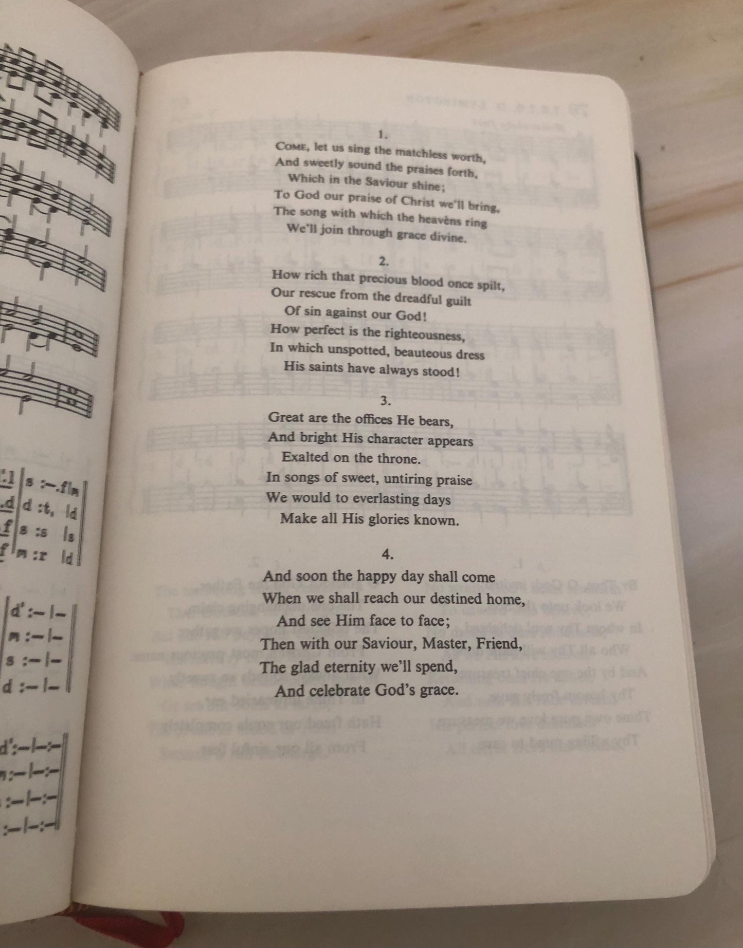 1971 Psalms Hymns & Spiritual Songs Book – Christian Hymn Book – Vintage Worship Book - (Ref x433)