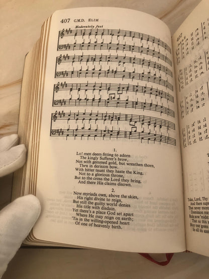 1971 Psalms Hymns & Spiritual Songs Book – Christian Hymn Book – Vintage Worship Book - (Ref x433)