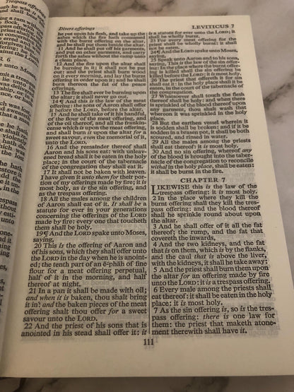 KJV Holy Bible Large Print – 1993 Edition – Easy Read Christian Bible - Ref x495